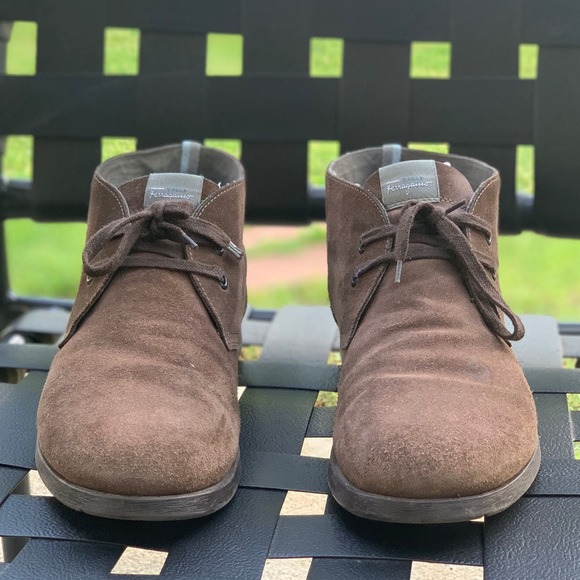 Gently used Salvatore Ferragamo Chukka boots main image 4